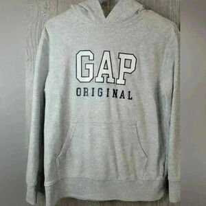 ♡Gap Kids Hoodie gray. Size XL(14-16) cotton/poly blend.